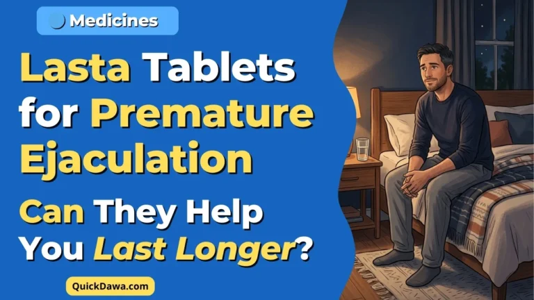 Lasta Tablets for Premature Ejaculation