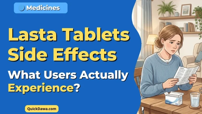 Lasta Tablets Side Effects