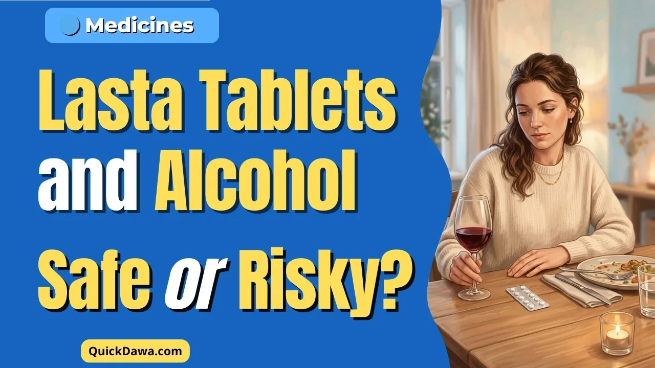 Lasta Tablets and Alcohol