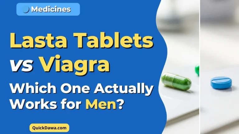 Lasta Tablets vs Viagra
