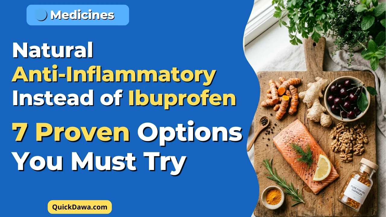Natural Anti-Inflammatory Instead of Ibuprofen