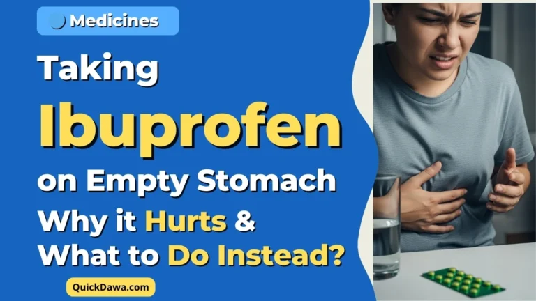 Taking Ibuprofen on Empty Stomach