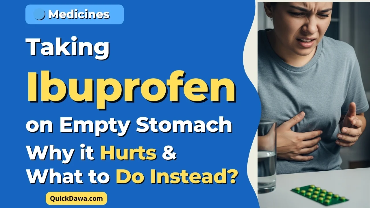 Taking Ibuprofen on Empty Stomach
