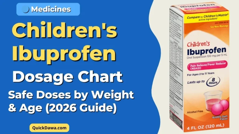 Children's Ibuprofen Dosage Chart