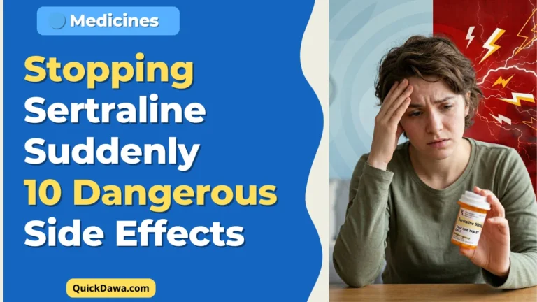 Stopping Sertraline Suddenly - 10 Dangerous Side Effects