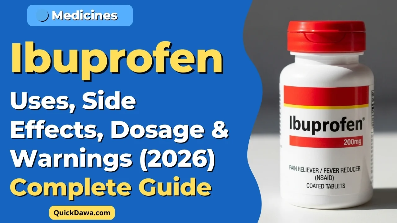 Ibuprofen Uses, Dosage, Side Effects and Warnings (2026)