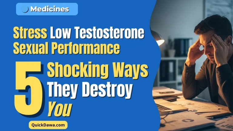 Stress Low Testosterone Sexual Performance