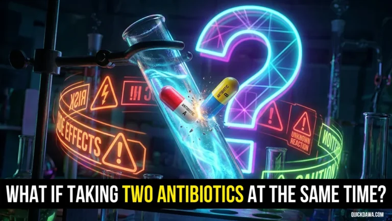 What if Taking Two Antibiotics at the Same Time