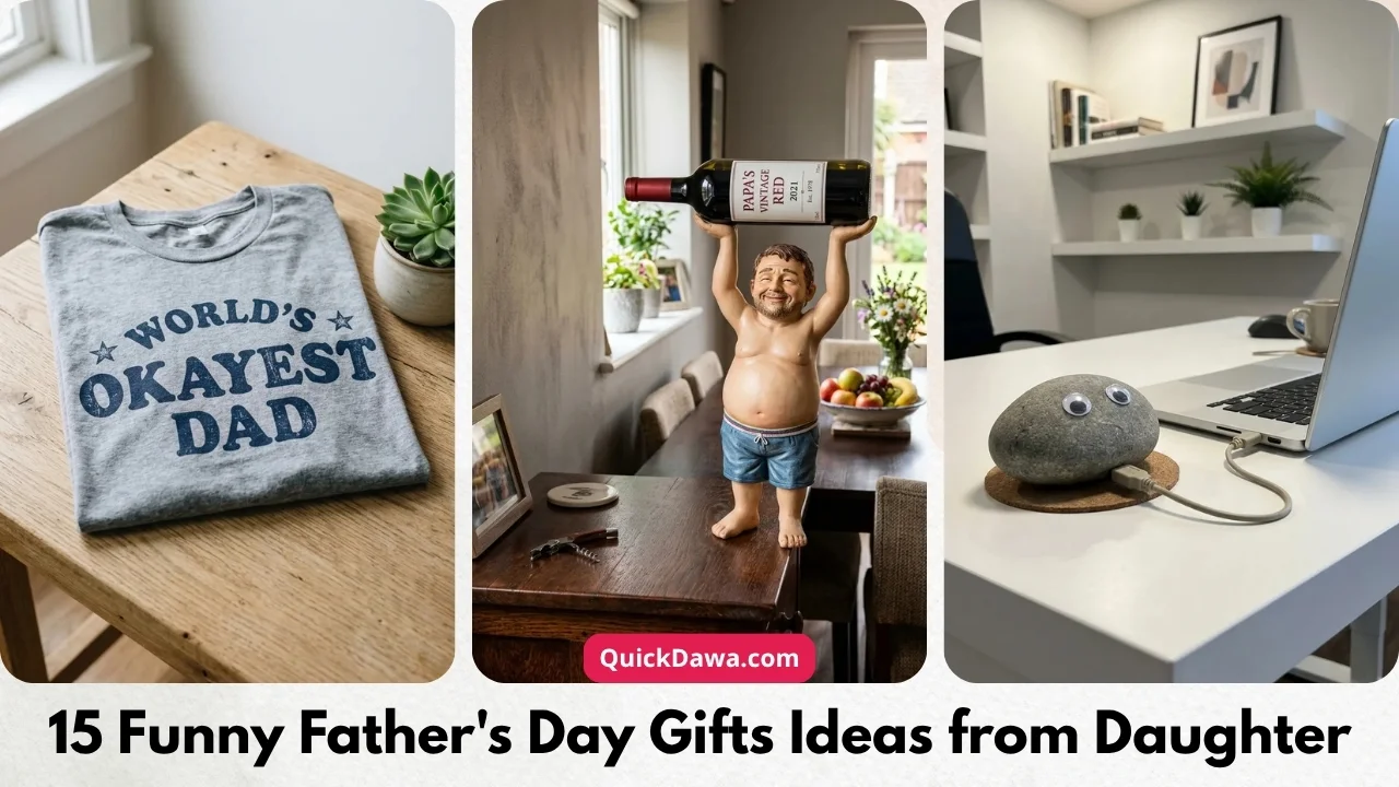 15 Funny Father's Day Gifts Ideas from Daughter