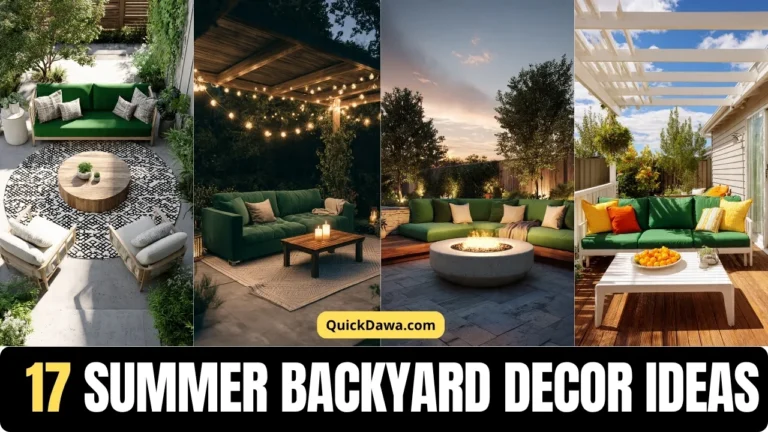 Summer Backyard Decor Ideas