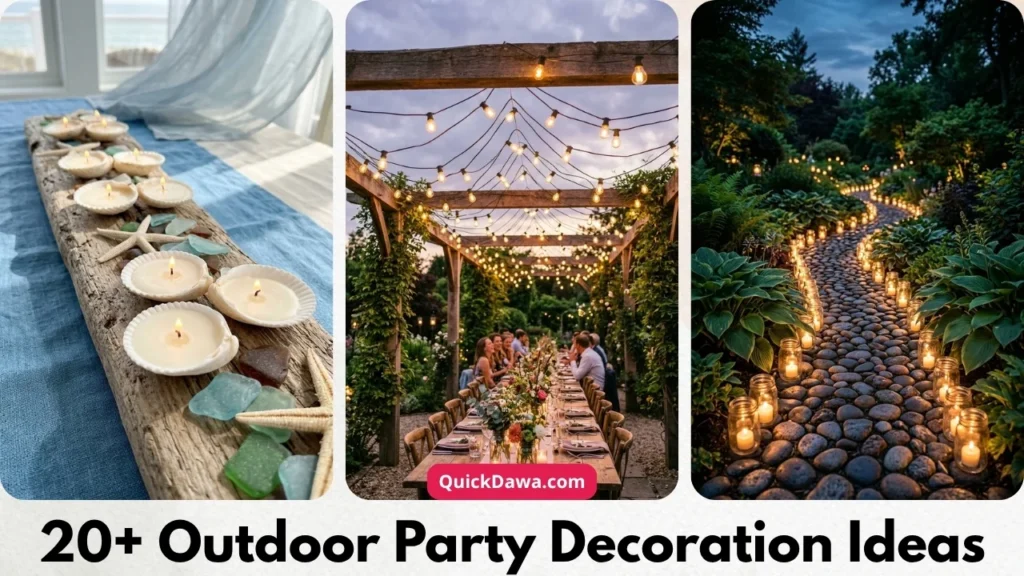 21 Outdoor Party Decoration Ideas