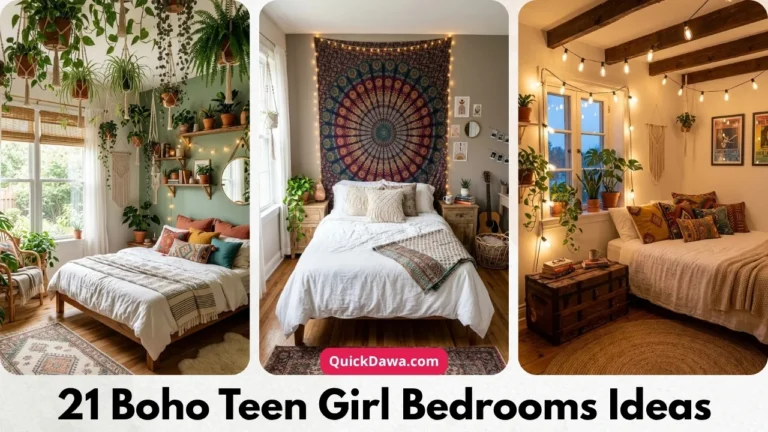21 Boho Teen Girl Bedrooms Ideas