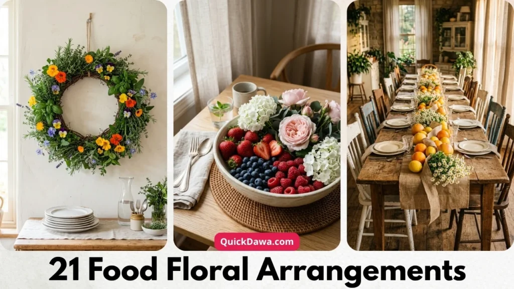 21 Food Floral Arrangements