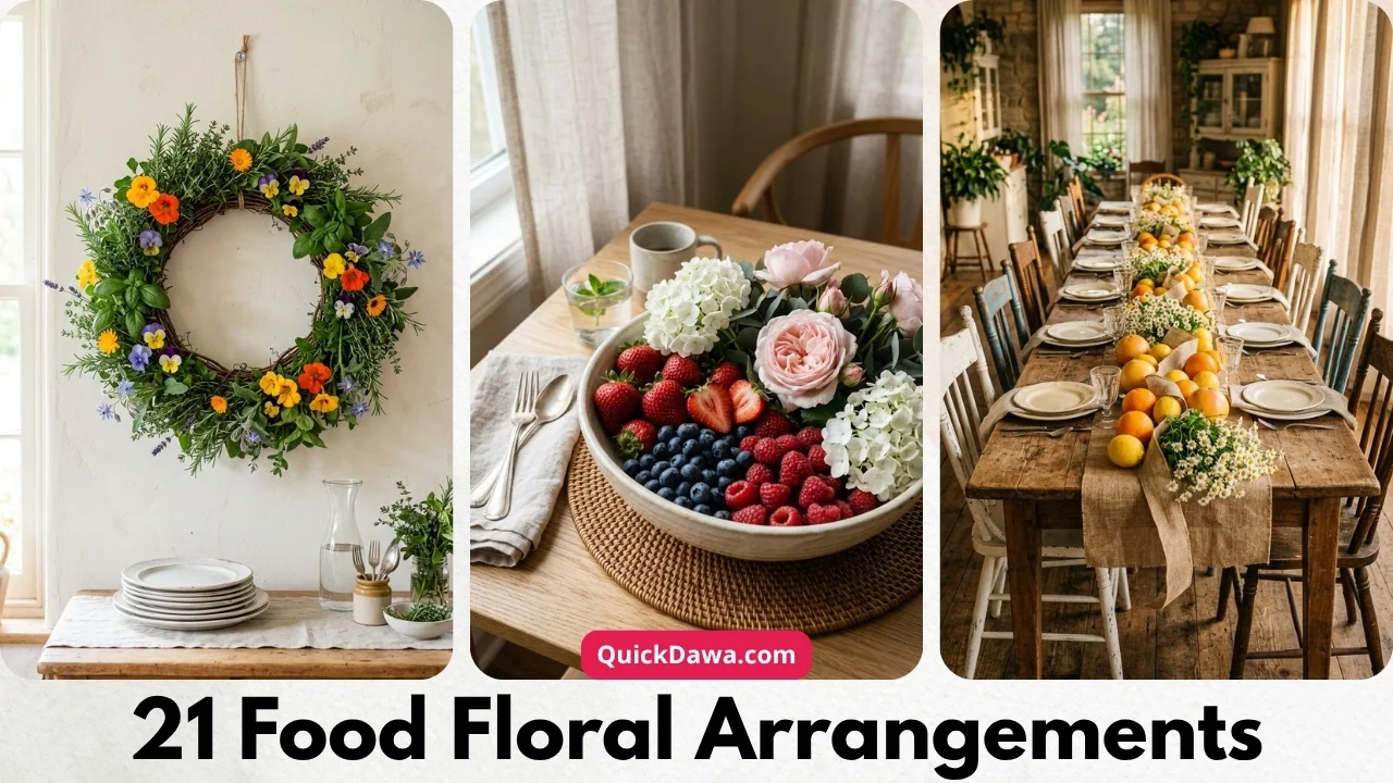 21 Food Floral Arrangements