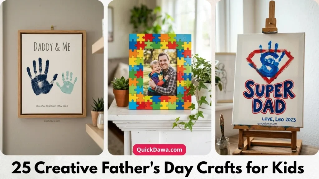 25 Creative Father's Day Crafts for Kids