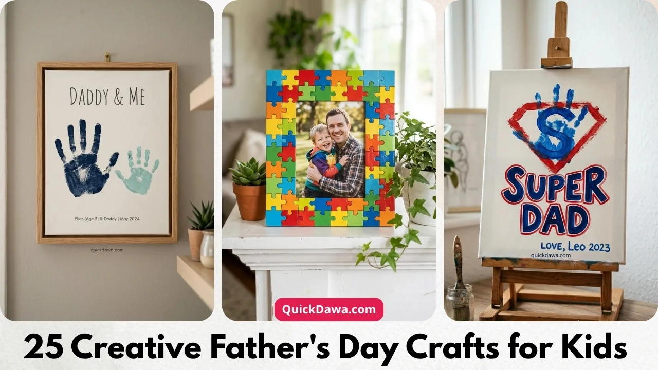 25 Creative Father's Day Crafts for Kids