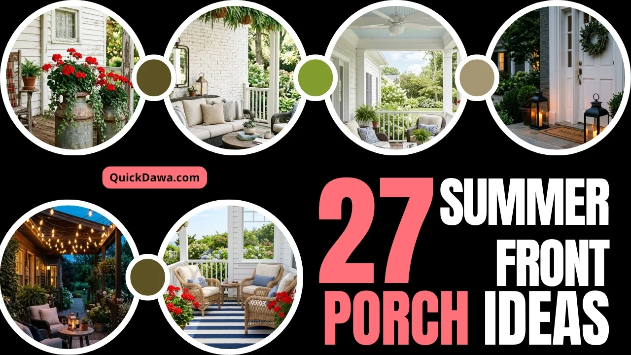 27 Summer Front Porch Ideas