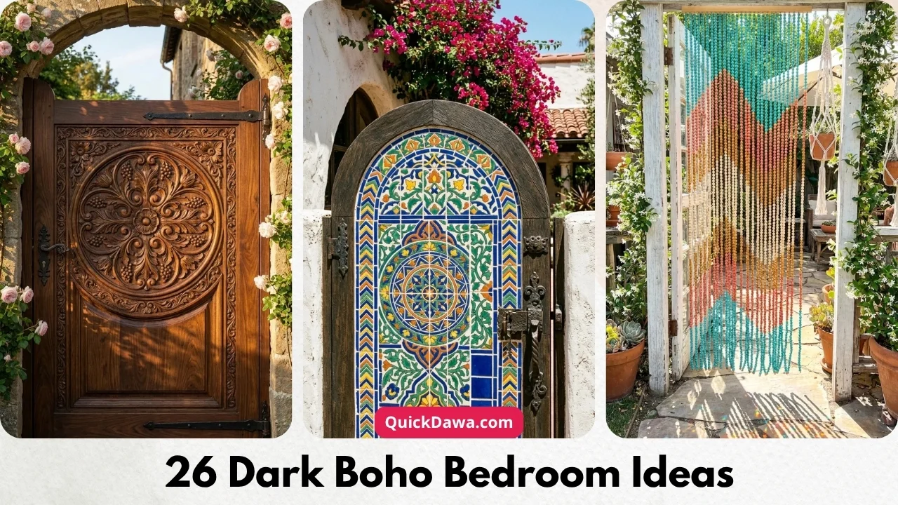 28 Boho Garden Gate Ideas