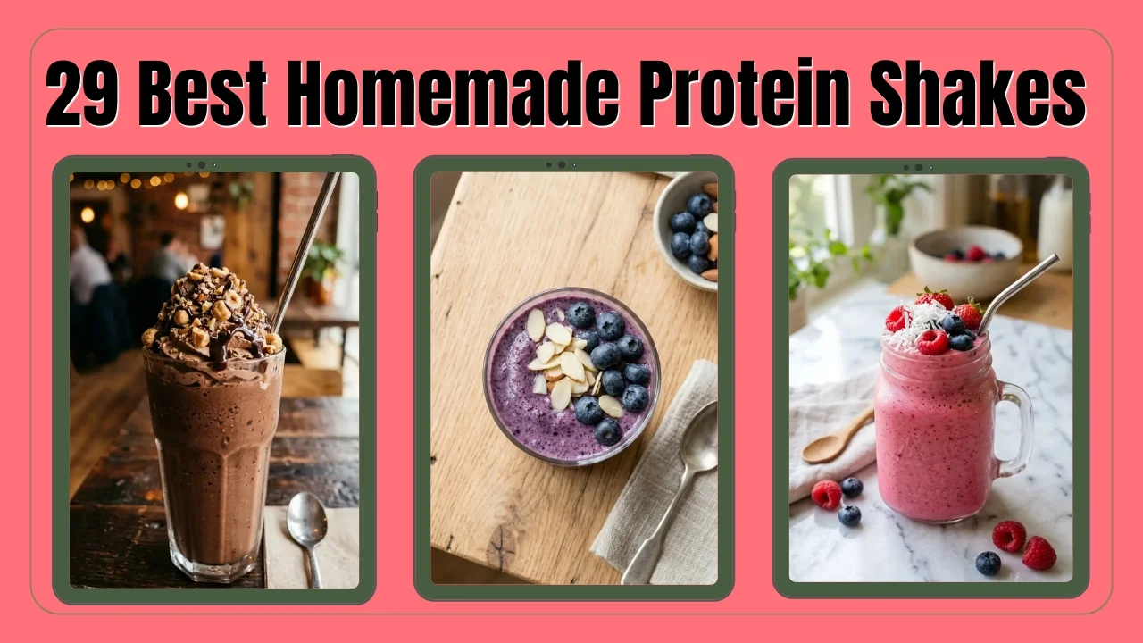 29 Best Homemade Protein Shakes