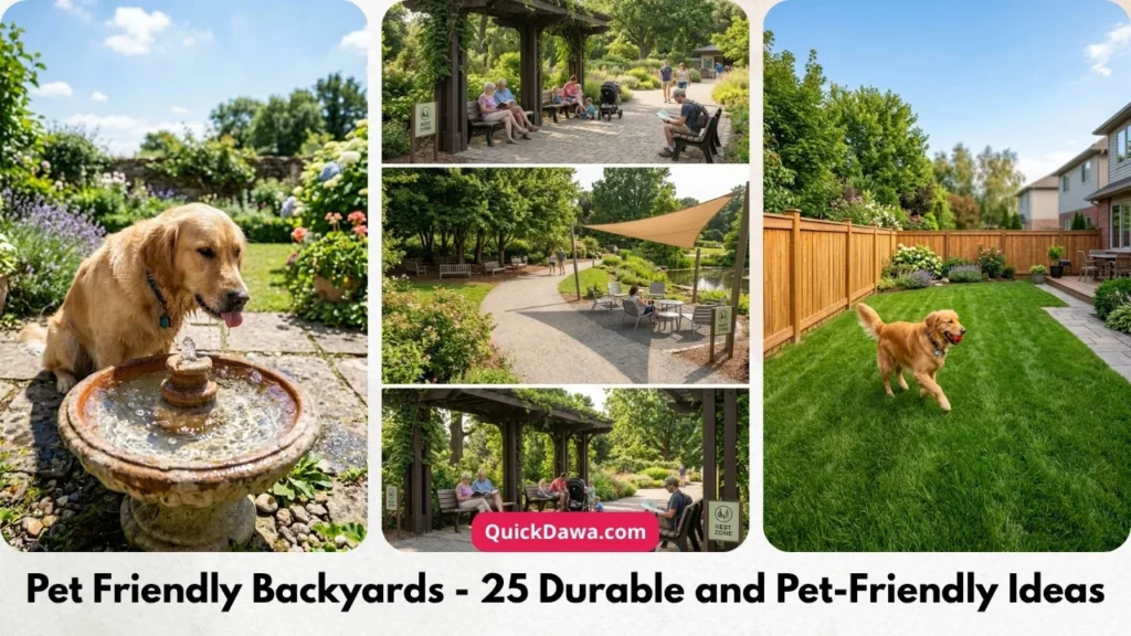 Pet Friendly Backyards