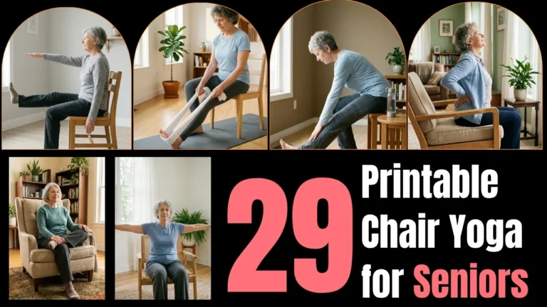 Printable Chair Yoga for Seniors