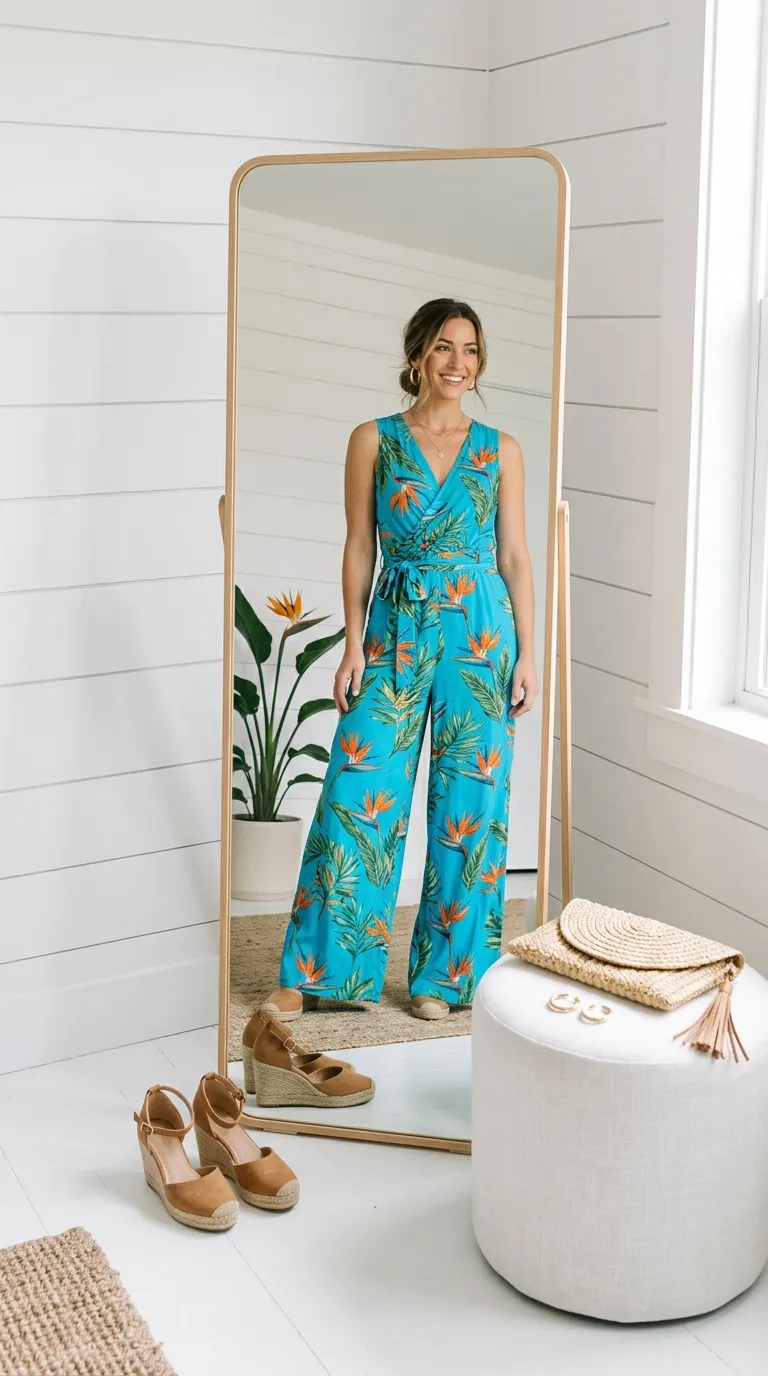 Tropical Jumpsuit