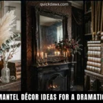 17 Gothic Mantel Décor Ideas for a Dramatic Fireplace 17 Gothic Mantel Décor Ideas for a Dramatic Fireplace