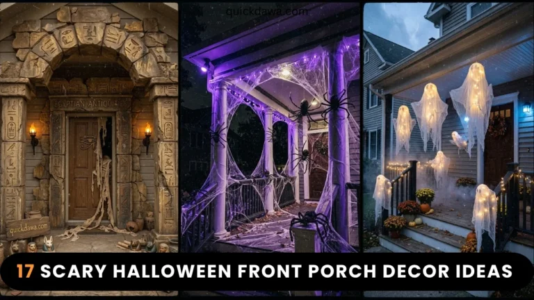 17 Scary Halloween Front Porch Decor ideas