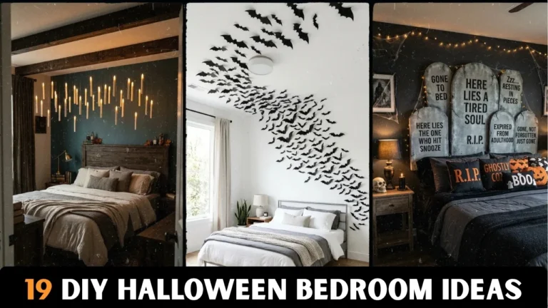 19 DIY Halloween Bedroom Ideas