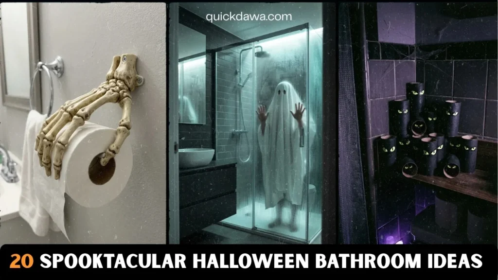 19 Spooktacular Halloween Bathroom Ideas