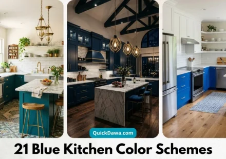 21 Blue Kitchen Color Schemes