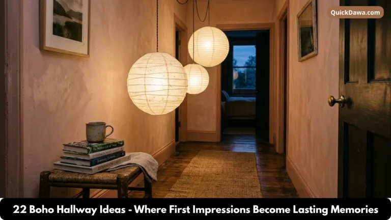 22 Boho Hallway Ideas