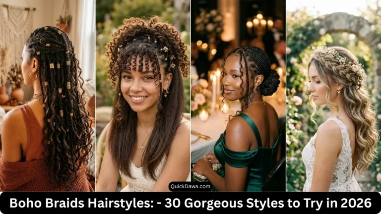 Boho Braids Hairstyles
