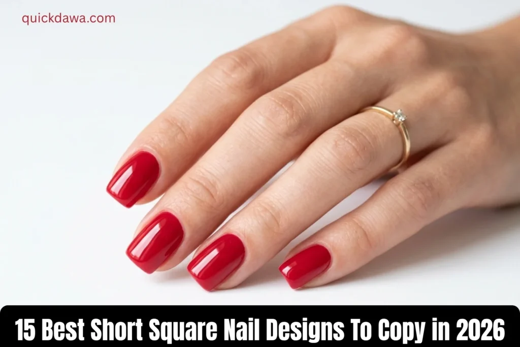 15 Best Short Square Nail Designs To Copy in 2026