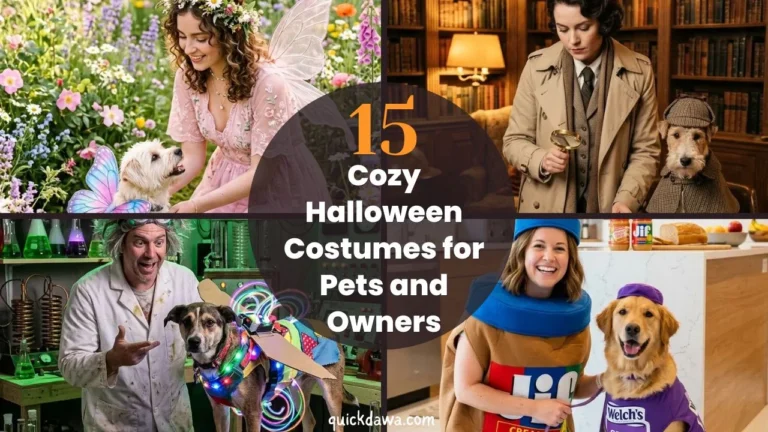 15 Cozy Halloween Costumes for Pets and Owners