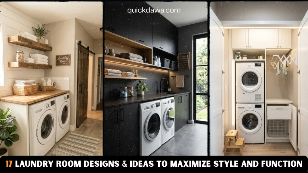 17 Laundry Room Designs & Ideas to Maximize Style and Function