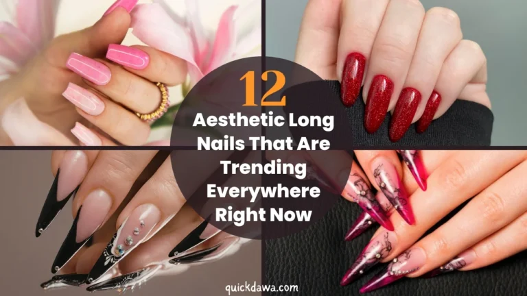 Aesthetic Long Nails