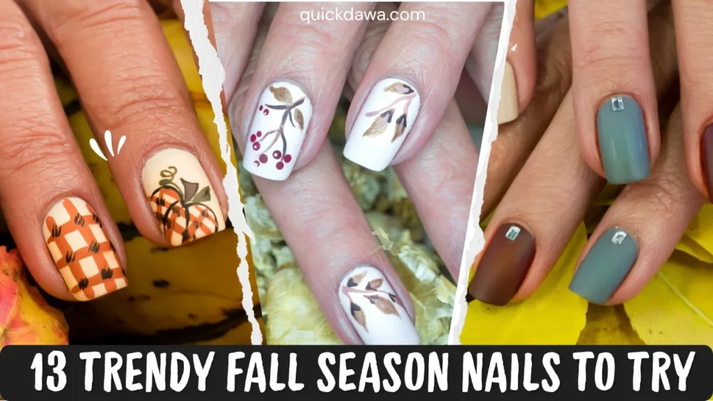 13 Trendy Fall Season Nails to Try